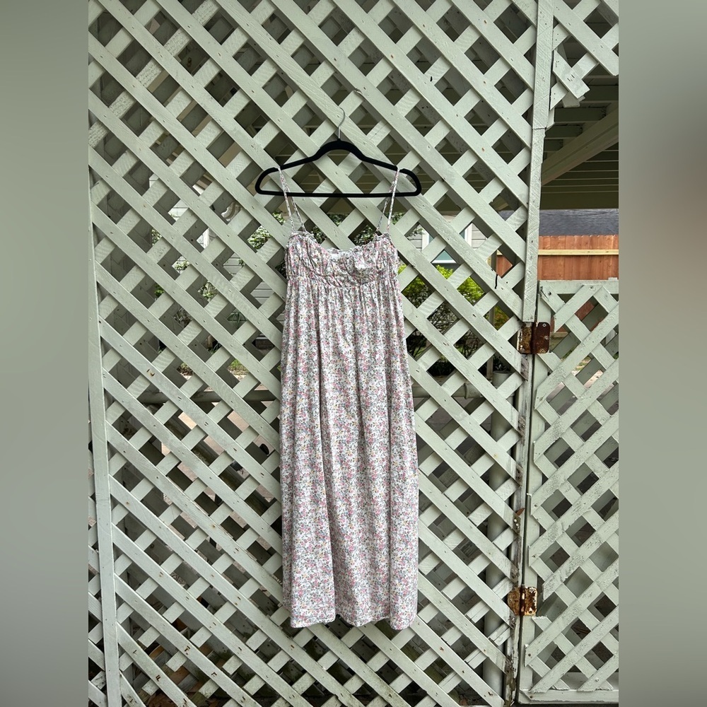 Altar’d state floral maxi dress